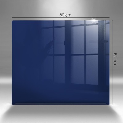 Grafkaars onderzetter rectangular Blauwe kleur