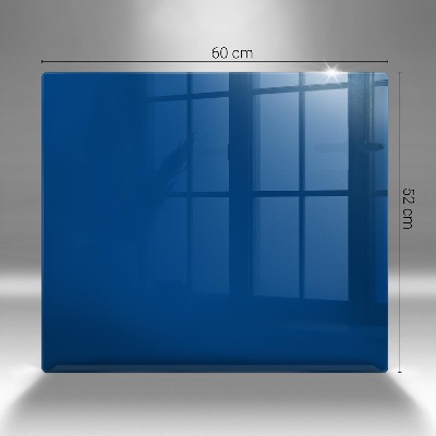 Grafkaars onderzetter rectangular Blauwe kleur
