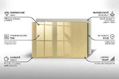 Grafkaars onderzetter rectangular Beige kleur