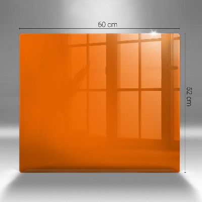 Grafkaars onderzetter rectangular Oranje kleur