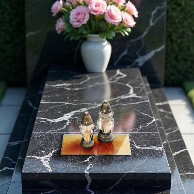 Grafkaars onderzetter rectangular Donkergele kleur