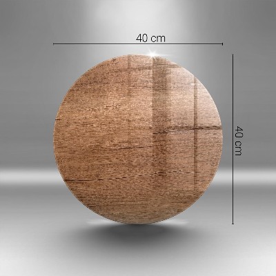Glasplaat voor grafkaars Houtstructuur