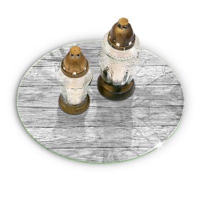 Grafkaars onderzetter Houten oude planken