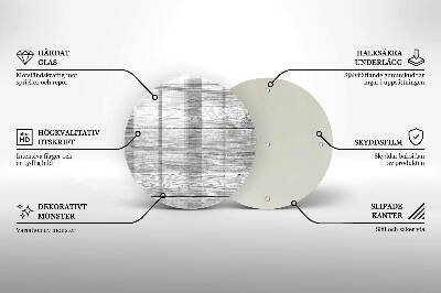 Grafkaars onderzetter Houten oude planken
