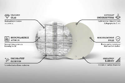 Grafkaars onderzetter Houten oude planken