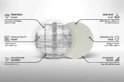 Grafkaars onderzetter Houten oude planken