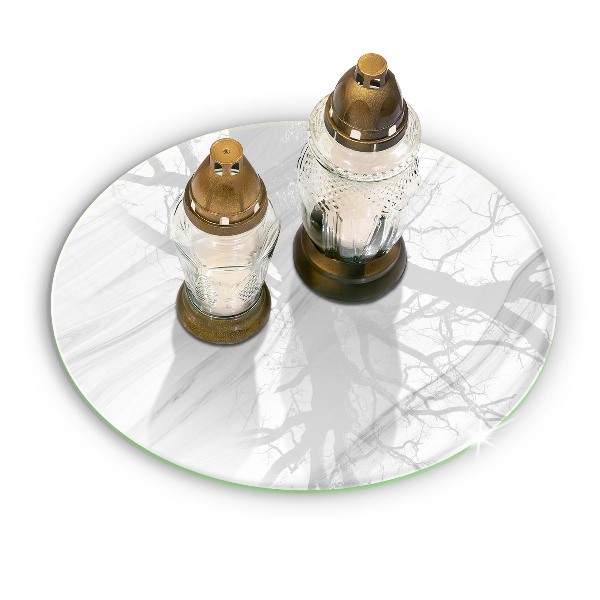 Grafkaars onderzetter Fijn marmer