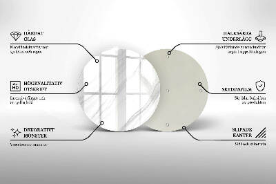Grafkaars onderzetter Fijn marmer