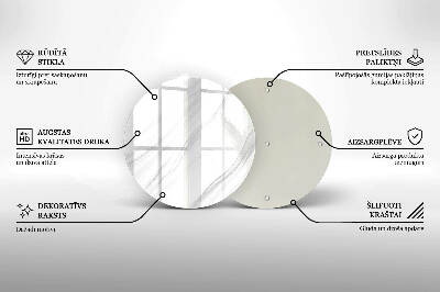 Grafkaars onderzetter Fijn marmer
