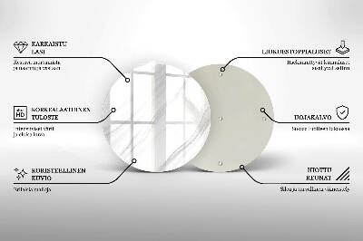 Grafkaars onderzetter Fijn marmer
