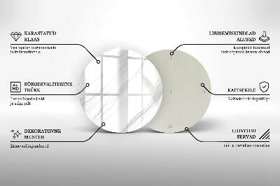 Grafkaars onderzetter Fijn marmer