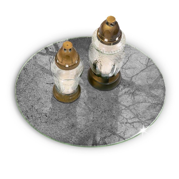 Grafkaars onderzetter Betonsteen textuur