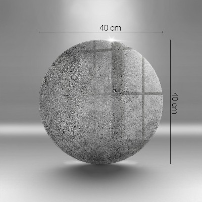 Grafkaars onderzetter Betonsteen textuur
