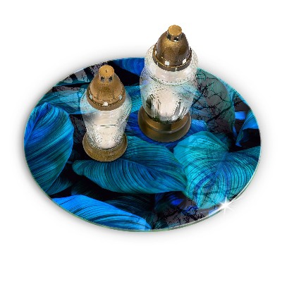 Grafkaars onderzetter Bladeren van junglevegetatie