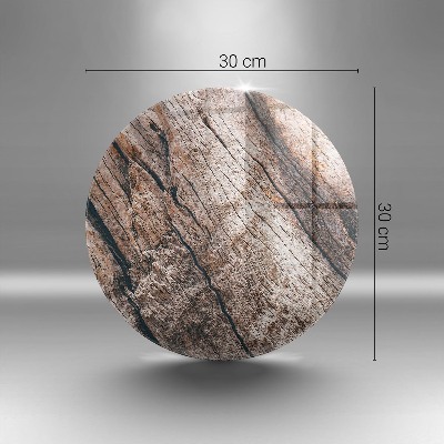 Grafkaars onderzetter Houten structuur