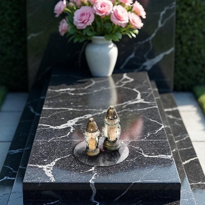 Grafkaars onderzetter Steentextuur