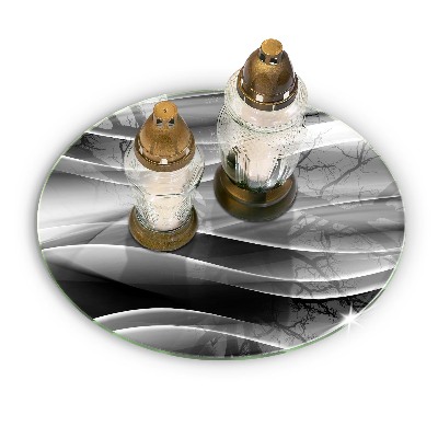 Grafkaars onderzetter Abstractie zachte lijnen