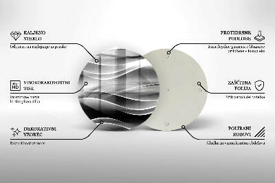 Grafkaars onderzetter Abstractie zachte lijnen