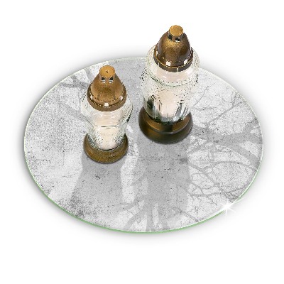 Grafkaars onderzetter Betonnen textuur