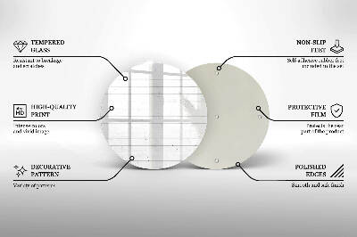 Grafkaars onderzetter Moderne lichtborden