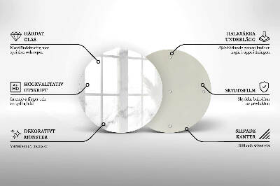 Grafkaars onderzetter Modern marmer
