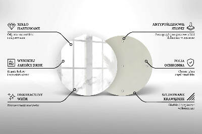 Grafkaars onderzetter Modern marmer
