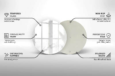 Grafkaars onderzetter Modern marmer
