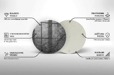 Grafkaars onderzetter Steentextuur