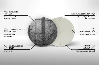 Grafkaars onderzetter Steentextuur