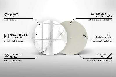 Grafkaars onderzetter Marmeren steen achtergrond