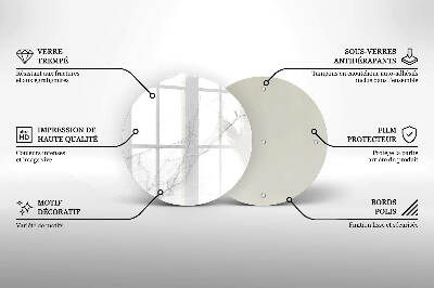 Grafkaars onderzetter Marmeren steen achtergrond