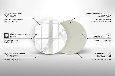 Grafkaars onderzetter Marmeren steen achtergrond