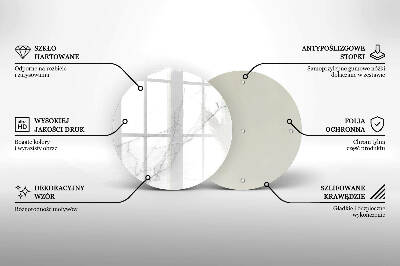 Grafkaars onderzetter Marmeren steen achtergrond