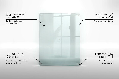 Glasplaat voor grafkaars rectangular transparant