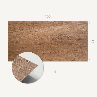 Wandpaneel pvc Natuurlijk houtstructuurpatroon