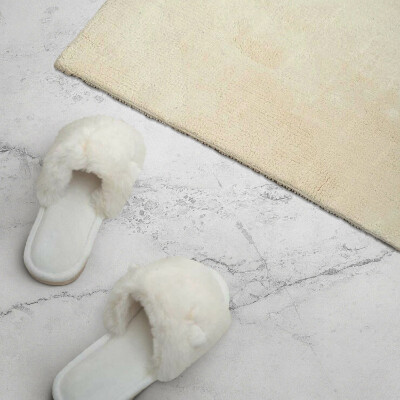 Zelfklevend wandpaneel Marmerpatroon in witte elegantie