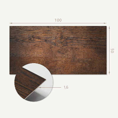 Wandpaneel pvc Authentiek houtpatroon