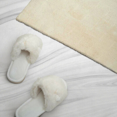 Zelfklevend wandpaneel Marmeren golven in een elegante stijl