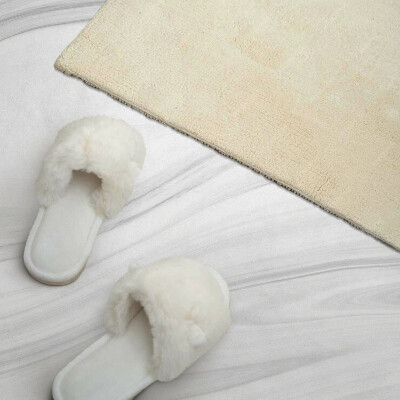 Zelfklevend wandpaneel Marmeren golven in een elegante stijl