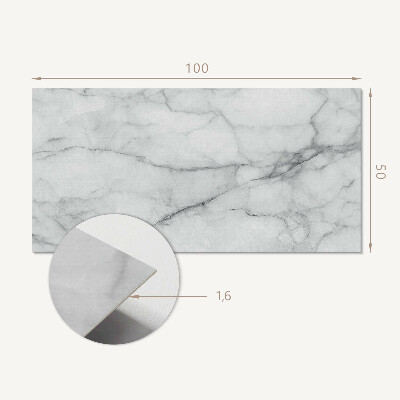 Wandpaneel pvc Marmerpatroon met fijne aderen