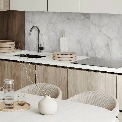 Zelfklevend wandpaneel Marmeren aderen in een elegante stijl