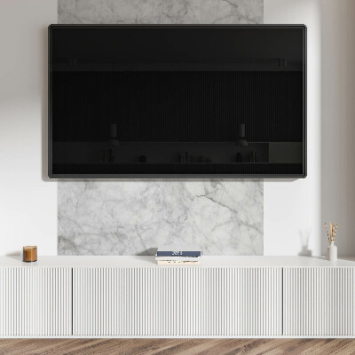 Zelfklevend wandpaneel Marmeren aderen in een elegante stijl