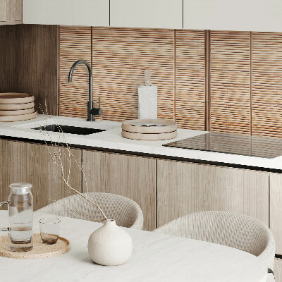 Vinyl wandpaneel Een bord met horizontale patronen