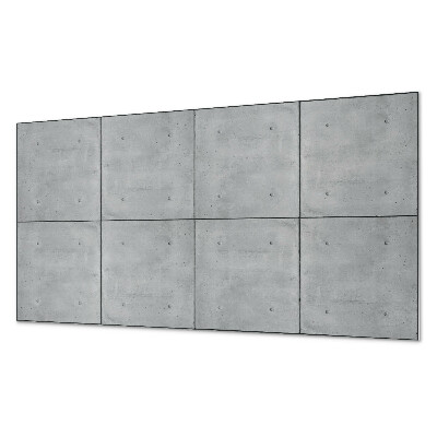 Zelfklevend wandpaneel Ruw beton in minimalistische stijl