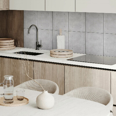 Zelfklevend wandpaneel Ruw beton in minimalistische stijl