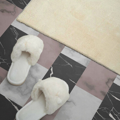 Vinyl wandpaneel Marmeren tegelmotief