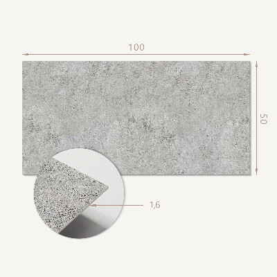 Vinyl wandpaneel Ruw betonpatroon