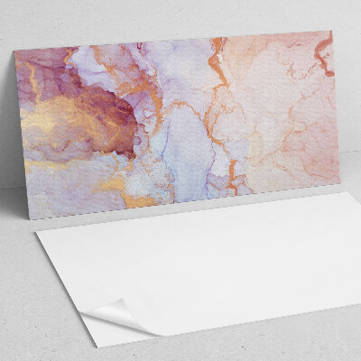 Zelfklevend wandpaneel Artistiek aquarelmotief