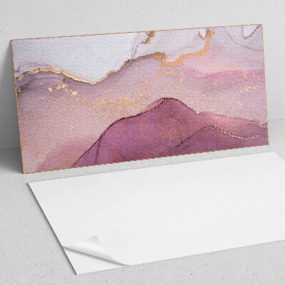 Vinyl wandpaneel Abstract landschap met golvende vormen