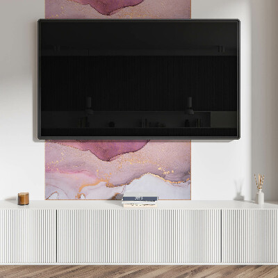 Vinyl wandpaneel Abstract landschap met golvende vormen